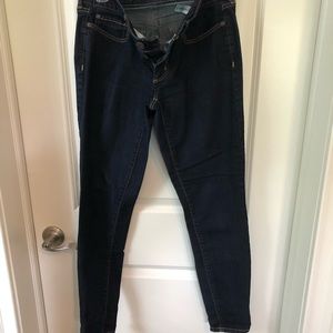 Eddie Bauer Slightly Curvy Skinny Dark Jean 4